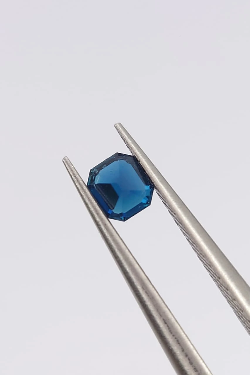 0.20ct Asscher Cut  Tourmaline Loose Gemstone from Afghanistan — view 5